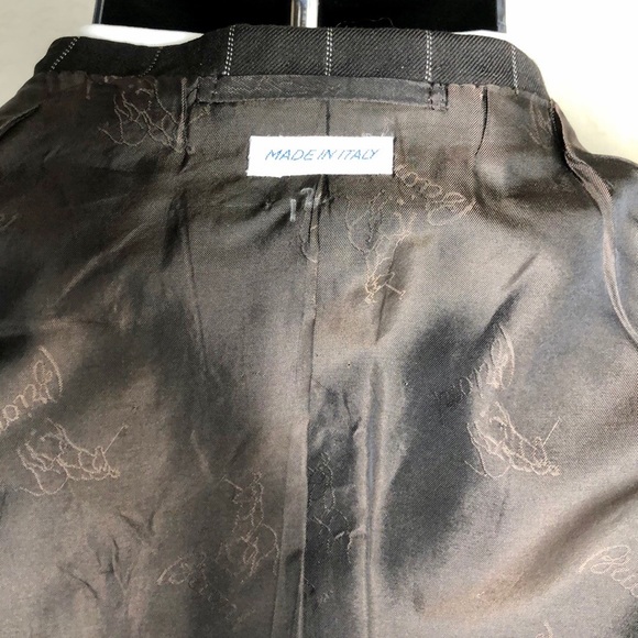 Awesome Brioni brown striped suit jacket - Picture 12 of 16